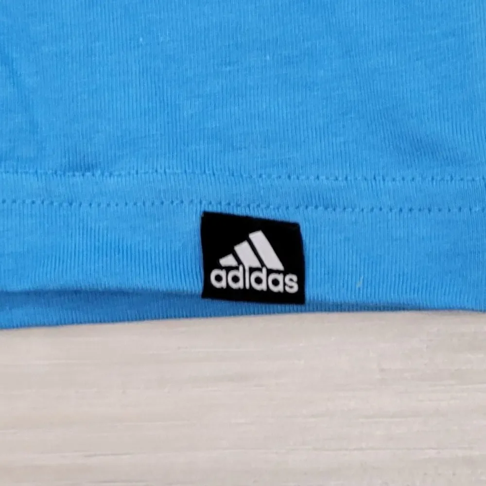 Adidas T-Shirt Men's LT Pulse Blue Boost Rocket Short Sleeve New